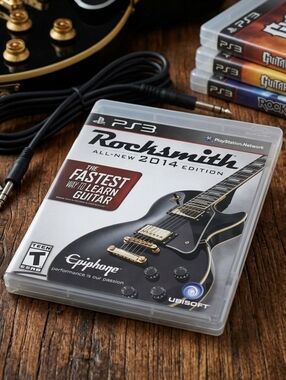 Rocksmith 2014 Edition PS3 Video Game - Black